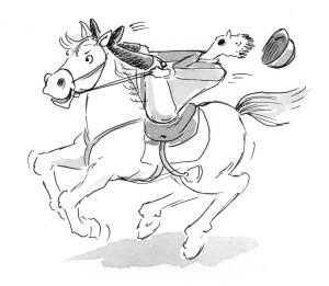 horse riding exercises